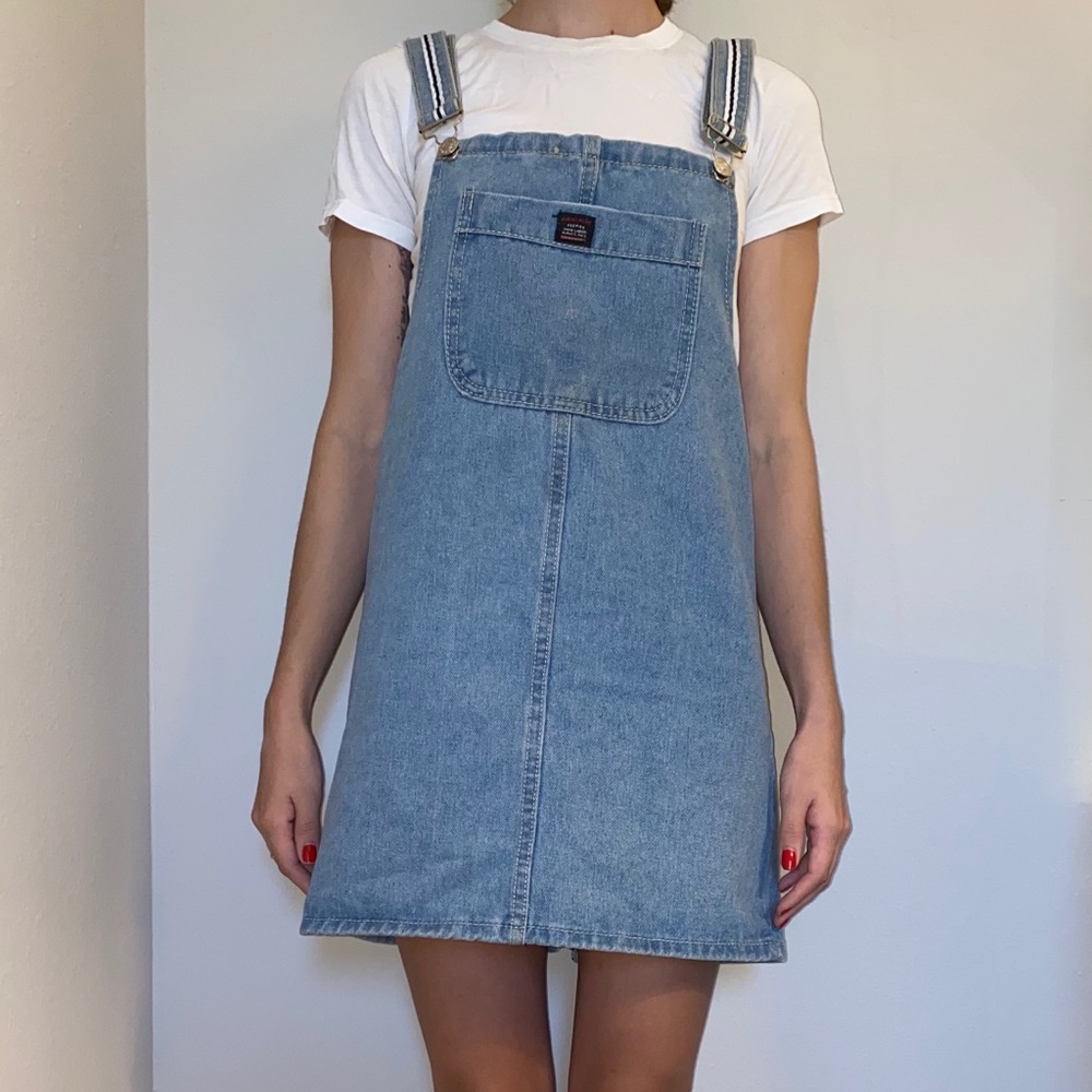 Denim Pinafore/Overall Dress